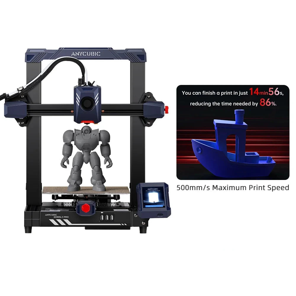 Pro 500mm/s Maximum Printing Speed FDM 3d Printer