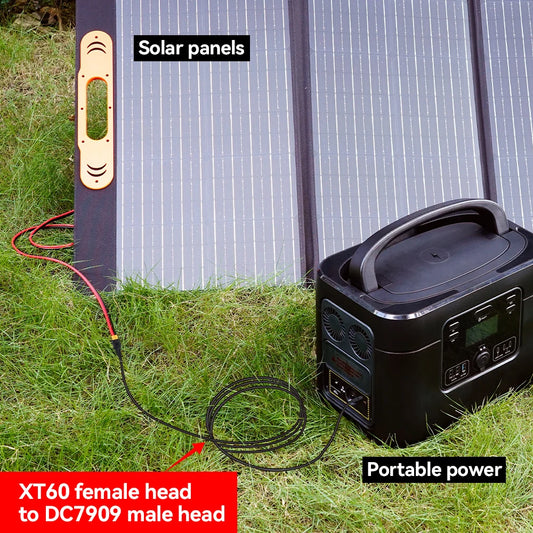 XT60 Plug Solar Generator Power Charger