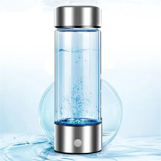 1pc 450ml Portable Hydrogen Water Bottle