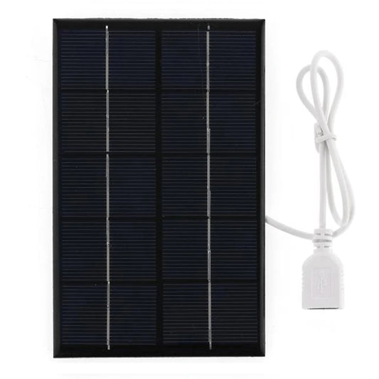 USB Solar Panel Outdoor 5W 5V Portable Solar Charger