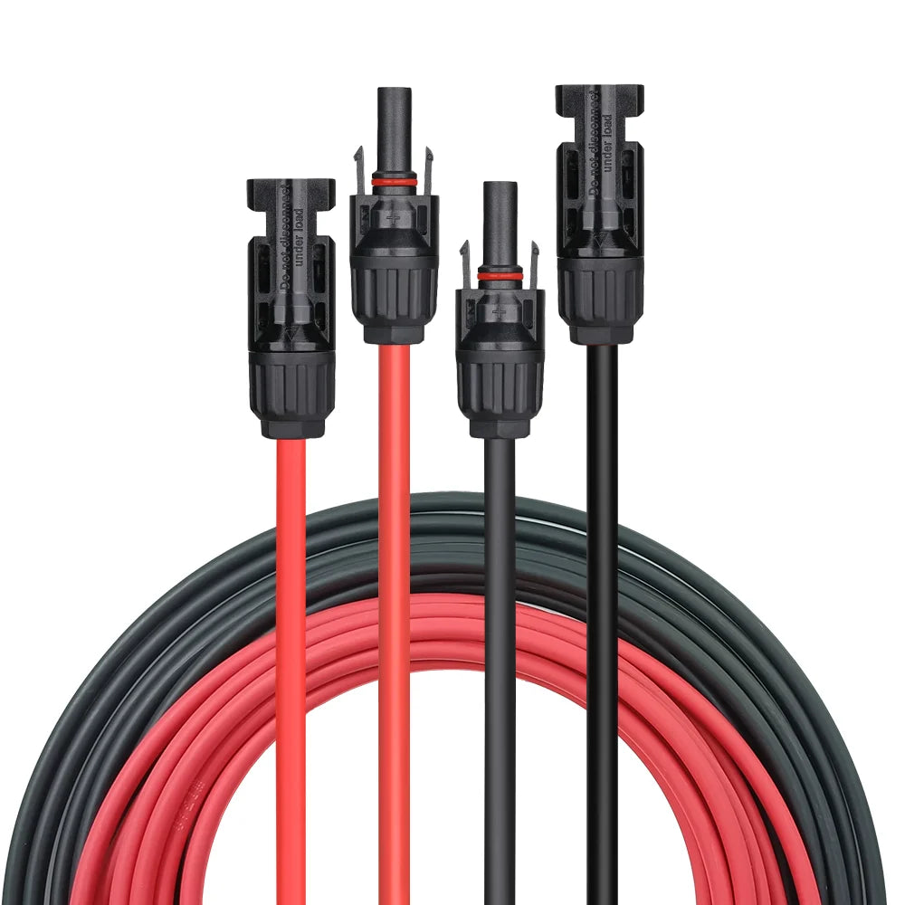 Solar Extension Cable Wire Black + Red 12AWG(4mm²)