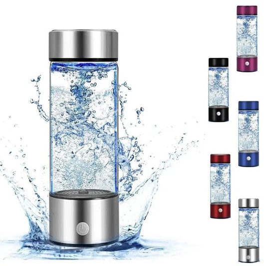 Electric Hydrogen Rich Water Generator Bottle